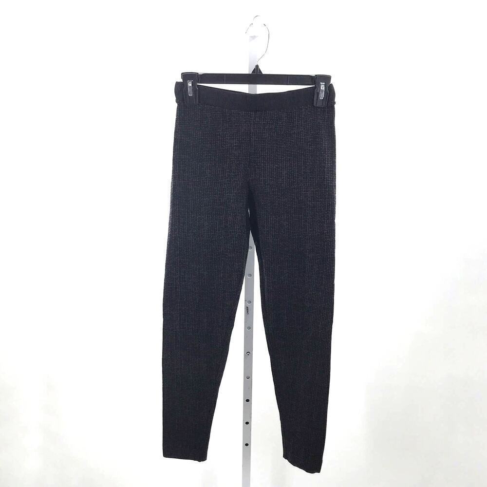 Wolford Pull On Seamless Black Patterned Leggings S Small